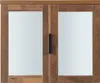Spiegelschrank 'Namsskogan' 50x60x15cm Walnussoptik Produktbild-Vorschau 4
