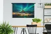 MuchoWow® Wandteppich Wandbehang Nordlicht - Lichter - Berg Produktbild-Vorschau 3