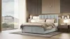 Hotelová postel DELTA 1 - 180x200, světle šedá Náhled obrázku produktu 1