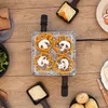 LIVOO Raclettegrill 4 Personen Granitplatte Grill Produktbild-Vorschau 4