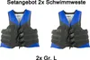 Setangebot 2x Waterski Schwimmweste Gr. L Produktbild-Vorschau 1