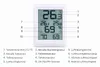 Digitales Thermometer & Hygrometer mit großem Display – Produktbild-Vorschau 2
