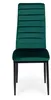 ModernHome LR-1494 Set mit 4 Esszimmerstühlen VELVET, grün Produktbild-Vorschau 10