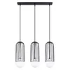 Lampa wisząca BRINA czarna 3xG9x8W metal wym:115x12x12cm Podgląd zdjęcia produktu 1