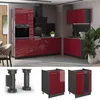 Spülenunterschrank Vicco Fame-Line Bordeaux Produktbild-Vorschau 4