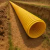 Drainagerohr DN50 10m gelb PP ungelocht | Produktbild-Vorschau 5