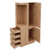 Flieks Armoire d'angle avec porte et 4 tiroirs, armoire Voir les images du produit 7