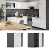 Eckhängeschrank Vicco R-Line Weiß Hochglanz 57 cm, Model Produktbild-Vorschau 2