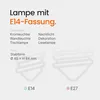 LED Mini-Kugel 25W/827 Filament klar E14 dim - C Produktbild-Vorschau 5