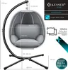 KESSER® Luxe Hängesessel mit Gestell + weicher Sitzkissen, Produktbild-Vorschau 8
