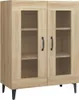 vidaXL Příborník Sonoma Dub 69,5x34x90 cm výrobek ze dřeva Náhled obrázku produktu 2
