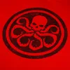 Marvel - Maglietta Logo da uomo TV968 (XL) (Rosso) Anteprima dell’immagine prodotto 3