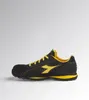 A black and yellow Diadora Glove S3 shoe is shown from the side against a plain background. Náhľad obrázku produktu