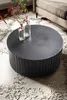 FineBuy Design Couchtisch rund 70 cm Metall Schwarz - Produktbild-Vorschau 5