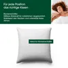 Poduszka puchowa HANSKRUCHEN Premium de Luxe 80x80 cm Podgląd zdjęcia produktu 10