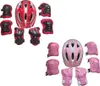Kinder Kinder Rollschuhe Fahrrad Schutzhelm Knie Ellenbogen Produktbild-Vorschau 3