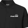 Huuraa Damen Polo Shirt Gravel Bike Fahrrad XS Black Bio Produktbild-Vorschau 2