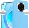 Cadorabo Hülle für Honor 50 LITE Schutzhülle in Blau Produktbild-Vorschau 5