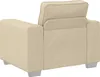 A rear view of a beige armchair. Náhľad obrázku produktu