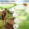 Floranica recinzione a staccionata in nocciolo castagno 5m Anteprima dell’immagine prodotto 6