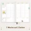 Häfft Erzieher-Planer 2026/2027 / A5+ / Golden Hearts Produktbild-Vorschau 4