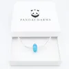 PANDACHARMS Türkise Luftblasen Glas Charm, 925er Sterling Produktbild-Vorschau 3