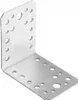 20x Winkelverbinder 90x90x65mm verzinkt Lochplattenwinkel Produktbild-Vorschau 1