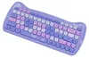 Teclado inalámbrico portátil Kitty, color lavanda, modelo Vista previa de la imagen del producto 2