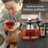 T24 Teekanne aus Glas 1250 ml – Hitzebeständig mit Produktbild-Vorschau 7