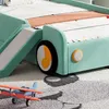 Łóżko tapicerowane Merax, model "Autobus", 90x200 cm, z Podgląd zdjęcia produktu 13