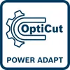 A logo with text 'OptiCut' and 'POWER ADAPT' on a white background. Anteprima dell’immagine prodotto