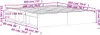 vidaXL Bettgestell Sonoma-Eiche 180x200 cm Produktbild-Vorschau 16