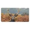 MuchoWow® Mauspad Mousepad Hirsch - Baum - Herbst 60x30 cm Produktbild-Vorschau 1