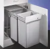 Wesco Wesco BigDouble Poubelle à encastrer - 52 l (2 x 26 Voir les images du produit 9