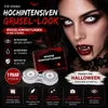 Weiße farbige Kontaktlinsen - Gruselige Tageslinsen für Produktbild-Vorschau 2