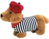 Teddy Hermann Dackel Claude 26 cm braun Plüschtier Produktbild-Vorschau 3