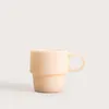HOMLA PALLORA Glas mit Milchglasgriff beige 0,25 l Produktbild-Vorschau 5
