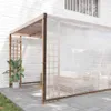 vidaXL Transparente Plane mit Ösen 10x10 m Polyethylen Produktbild-Vorschau 1
