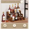Yorbay Weinregal für Arbeitsplatte,Weinständer aus Holz Produktbild-Vorschau 3