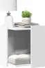 vidaXL Zásobník na stelivo bílý 42x42x51 cm Materiál na Náhled obrázku produktu 2