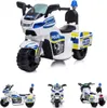 Chipolino bambini moto elettrica polizia 3 ruote faro Anteprima dell’immagine prodotto 1