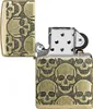 Zapalovac Zippo Skulls Armor Case mosadz 540 gravirovany Náhľad obrázku produktu 8