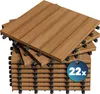 CASARIA® Holzfliesen FSC®-zertifiziertes Akazienholz 2m² Produktbild-Vorschau 1