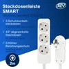 REV Steckdosenleiste - 3-Fach, mit Flachstecker, 2m Kabel, Produktbild-Vorschau 3