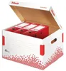 Esselte Speedbox, 500 g, 334 x 392 x 301 mm, Rot, Weiß Produktbild-Vorschau 1