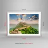 Gerahmtes Poster - Weißer Rahmen - Wand Berg asiatisch Produktbild-Vorschau 5