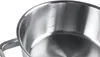 A close-up view of the inside of a stainless steel pot with measurement markings. Produktbild-Vorschau