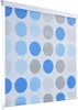vidaXL Sprchová roleta 120x240 cm Kruhový vzor Náhľad obrázku produktu 8