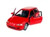 Welly 1992 Honda Civic V Rosso 1:34-1:39 Modello in metallo Anteprima dell’immagine prodotto 1
