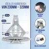 Podnośnik nożycowy alca® 0,8 t, kompaktowy podnośnik Podgląd zdjęcia produktu 1